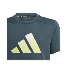 Adidas Tričko výcvik zelená M Ti Tee Jr