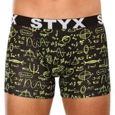 Styx 3PACK pánske boxerky long art športová guma viacfarebné (3U12672/2) - veľkosť XXL