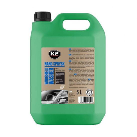 K2 NANO SPRAY 5L LETNÁ KVAPALINA DO OSTREKOVAČOV K525