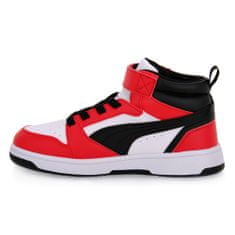 Puma Obuv červená 32.5 EU 03 Rebound V6 Mid