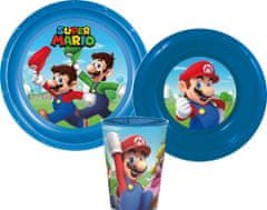 Stor Super Mario Dinnerware, plastový set