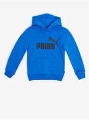 Puma Modrá chlapčenská mikina s kapucňou Puma ESS 116