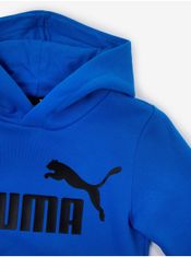 Puma Modrá chlapčenská mikina s kapucňou Puma ESS 116