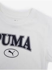 Puma Biele dievčenské tričko Puma Squad 152