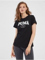 Puma Čierne dámske tričko Puma Squad M