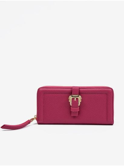 Versace Jeans Tmavo ružová dámska peňaženka Versace Jeans Couture