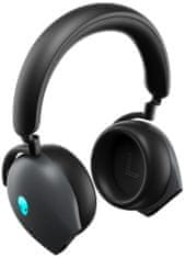 DELL AW920H/ Alienware Tri-Mode Wireless Gaming Headset/ bezdrôtové slúchadlá s mikrofónom/ čierne