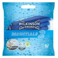 Wilkinson Sword Essentials 2 Male Blue 5ks jednorazové holiace strojčeky