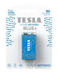 Tesla Batteries 9V BLUE+ zinko-uhlíková batéria 1ks 1099137098