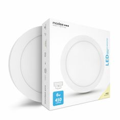 Modee Smart Lighting LED Panel Round - Surface mounted 6W neutrálna biela (ML-LPR4000K6WA)