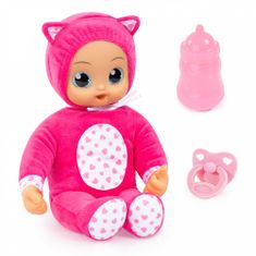 Bayer Design Bábika Big Eyes Doll 30cm Cat Dress