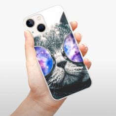 iSaprio Silikónové puzdro - Galaxy Cat pre Apple iPhone 13 mini