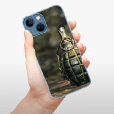 iSaprio Silikónové puzdro - Grenade pre Apple iPhone 13 mini