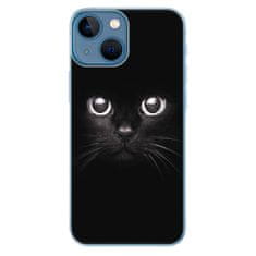 iSaprio Silikónové puzdro - Black Cat pre Apple iPhone 13 mini