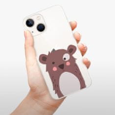 iSaprio Silikónové puzdro - Brown Bear pre Apple iPhone 13 mini