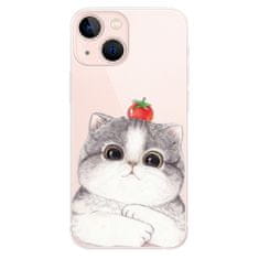 iSaprio Silikónové puzdro - Cat 03 pre Apple iPhone 13 mini