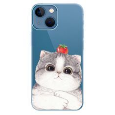 iSaprio Silikónové puzdro - Cat 03 pre Apple iPhone 13 mini