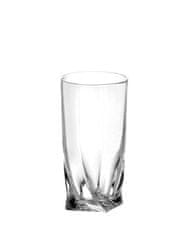 Crystalite Bohemia Bohemia Crystal Poháre na nealko nápoje a vodu Quadro 2K936/0/99A44/350ml (set po 6ks)