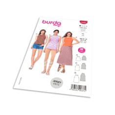 Burda Strih Burda 5999 - Tielko, top bez rukávov