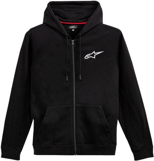 Alpinestars mikina AGELESS CHEST Zip černo-biela