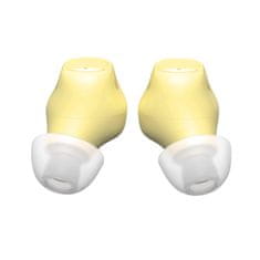 BASEUS Wireless Earbuds Encok WM01 (NGTW240011) - TWS with Bluetooth 5.3 - Yellow