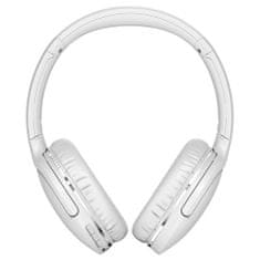 BASEUS Wireless Headphones Encok D02 Pro (NGTD010302) - Over Ear Design, Noise Reduction, Bluetooth V5.3 - White