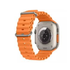 Techsuit Watchband (W038) - Apple Watch 1/2/3/4/5/6/7/8/SE/SE 2 (38/40/41mm) - Orange