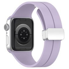 Techsuit Watchband (W011) - Apple Watch 1/2/3/4/5/6/7/8/SE/SE 2 (38/40/41mm) - Purple