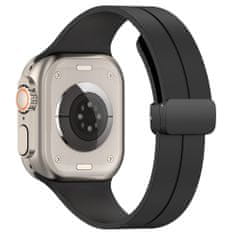 Techsuit Watchband (W011) - Apple Watch 1/2/3/4/5/6/7/8/SE/SE 2 (38/40/41mm) - Black