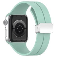 Techsuit Watchband (W011) - Apple Watch 1/2/3/4/5/6/7/8/SE/SE 2/Ultra (42/44/45/49mm) - Teal Green