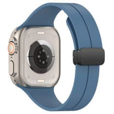 Techsuit Watchband (W011) - Apple Watch 1/2/3/4/5/6/7/8/SE/SE 2/Ultra (42/44/45/49mm) - Blue