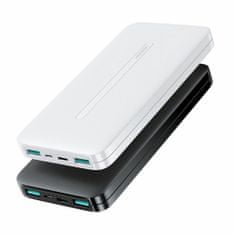 Joyroom Power Bank (JR-T012) - 2x USB, Type-C, Micro-USB, 2.1A, 10000mAh - Black