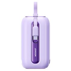 Joyroom Power Bank Colorful Series (JR-L013) - Lightning, Type-C, Built-In 2in1 Cable, 12W, 10000mAh - Purple