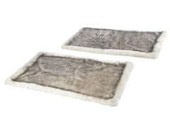 Mint Rugs Spálňový sada Superior 103346 Creme / White (Rozmery kobercov 2 kusy: 90x140)