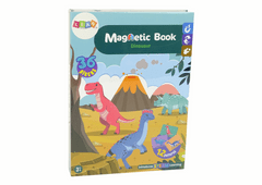 Mamido Magnetická kniha dinosaury 36 dielov