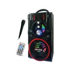 Bass Bluetooth reproduktor 90W s rádiom a funkciou karaoke BASS