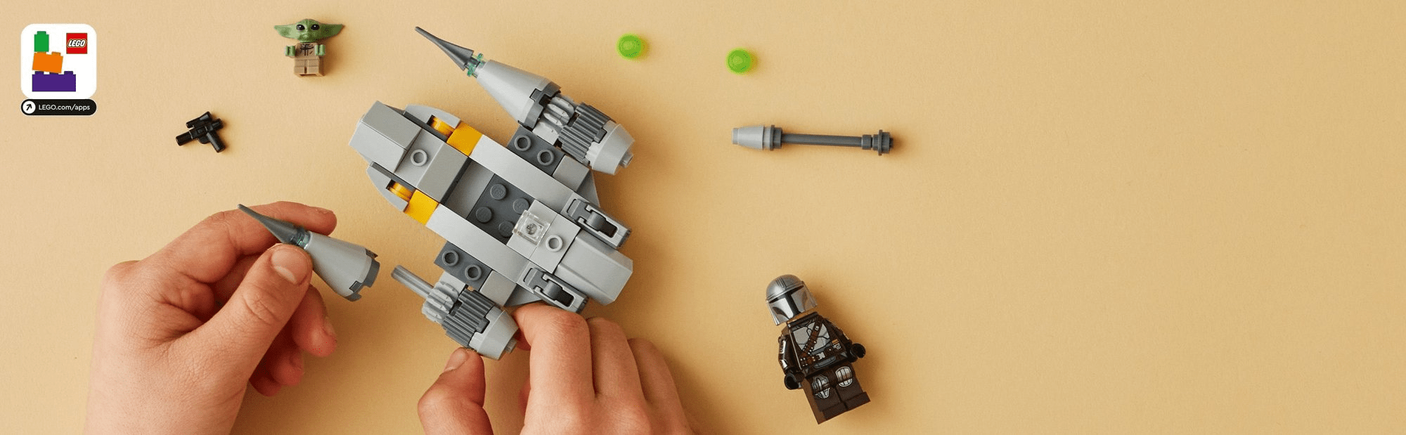 LEGO Star Wars 75363 Mandalorianova mikrostíhačka N-1