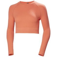 Helly Hansen Tričko oranžová S Allure Seamless Crop Ls Top