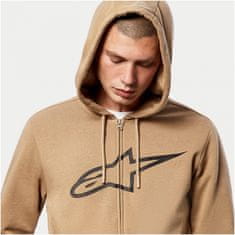 Alpinestars mikina AGELESS II Zip Fleece černo-oranžovo-červená L