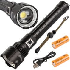 Bailong  08316 Svietidlo LED CREE XHP160, USB, 1000 m