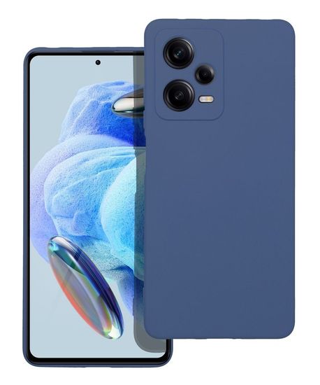 TopQ Kryt Essential Xiaomi Redmi Note 12 Pro 5G oceľovo modrý 104990