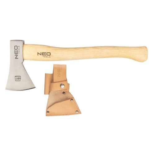 NEO TOOLS Sekera BUSHCRAFT v puzdre, 400g drevo TOP-63-119