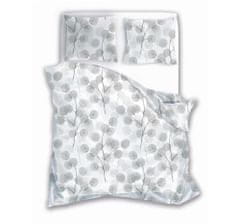 FARO Textil Bavlnené obliečky MIST 200x220 cm šedo-biele