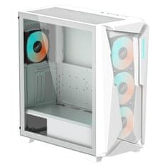 GIGABYTE C301 GLASS/Midi Tower/Transpar./Biela