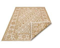 NORTHRUGS Kusový koberec Twin-Wendeteppiche 105789 Ochre – na von aj na doma 80x150