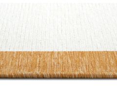 NORTHRUGS Kusový koberec Twin-Wendeteppiche 105796 Ochre – na von aj na doma 80x150