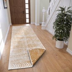 NORTHRUGS Kusový koberec Twin Supreme 105787 Ochre – na von aj na doma 200x290