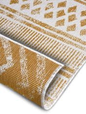 NORTHRUGS Kusový koberec Twin Supreme 105787 Ochre – na von aj na doma 80x150