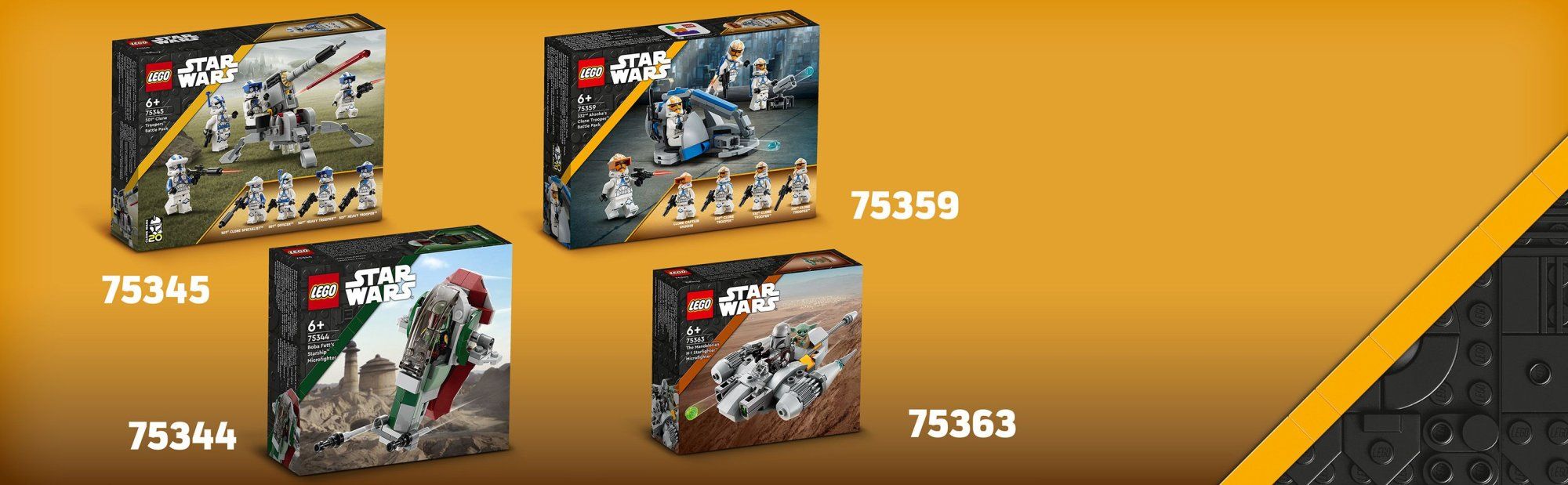 LEGO Star Wars 75359 Bojový balíček klonovaného vojaka Ahsoku z 332. légie