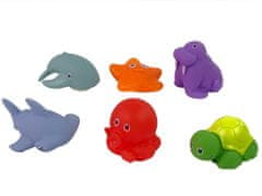 Lean-toys Súprava na kúpanie s gumovou sieťovinou pre žraloka